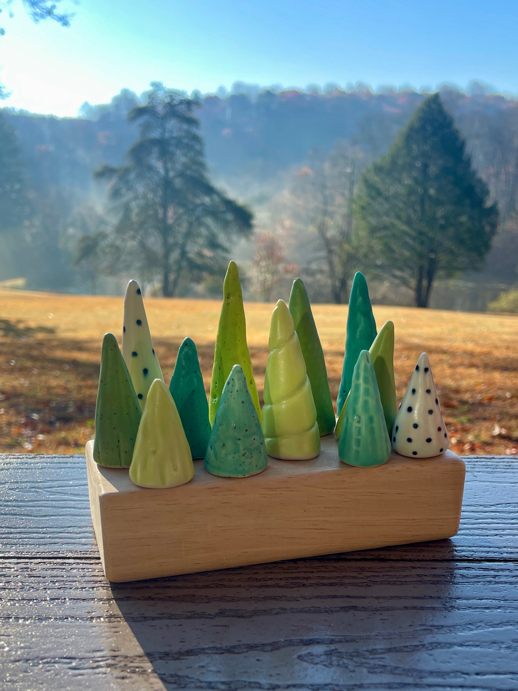 Handcrafted mini decorations for any space.